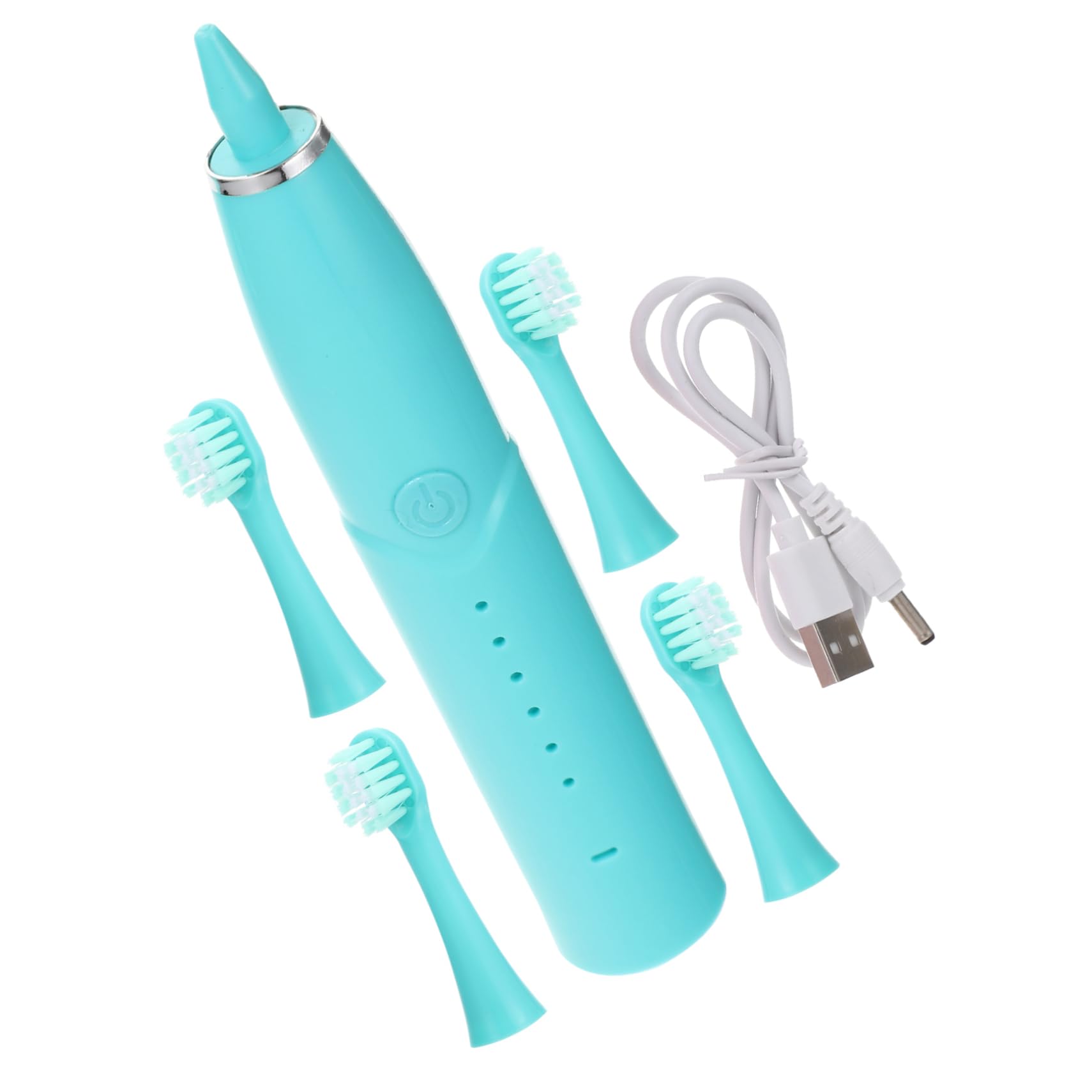Ipetboom 3sets Spazzolino Elettrico Per Ragazzo Ragazza Cartoni Animati Design e Portatile Carica Facile Setole Morbide Per Denti Sensibili