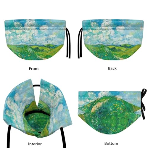 Image of Van Gogh Wheatfield Tea Cozy for Teapot Kettle Dust Cover Large Tea Cosy Insulation and Keep Warm Portable Easy to Clean Kettle Protective Suitable for Kitchens Hotels or Cafes