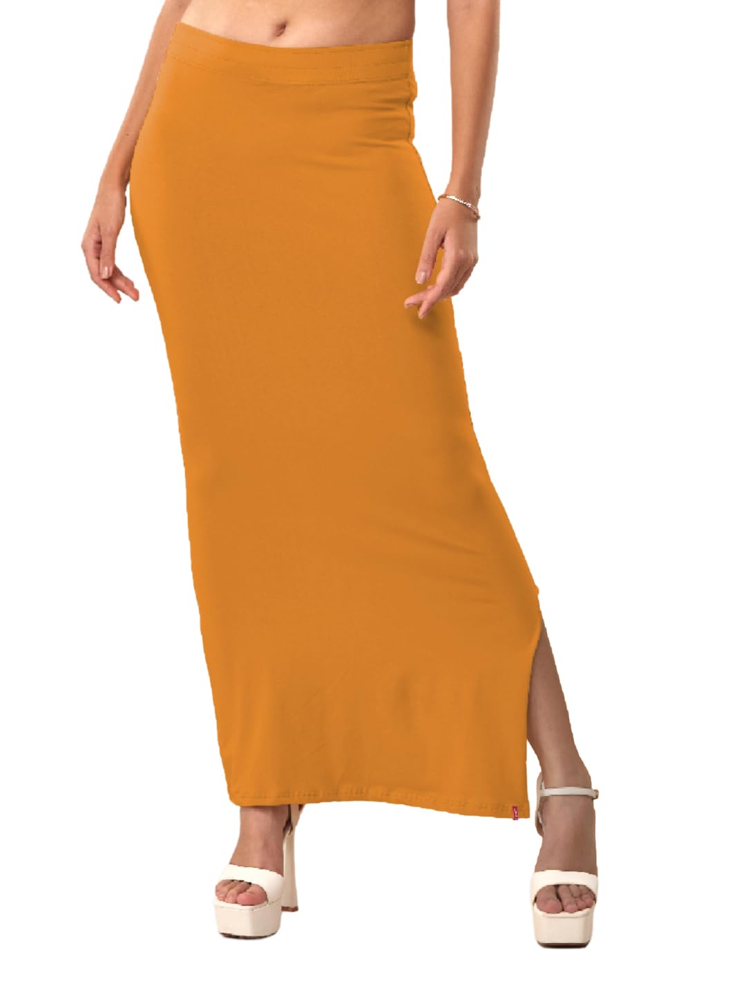 Lyra Women Saree Shaper (Petticoat) Mustard