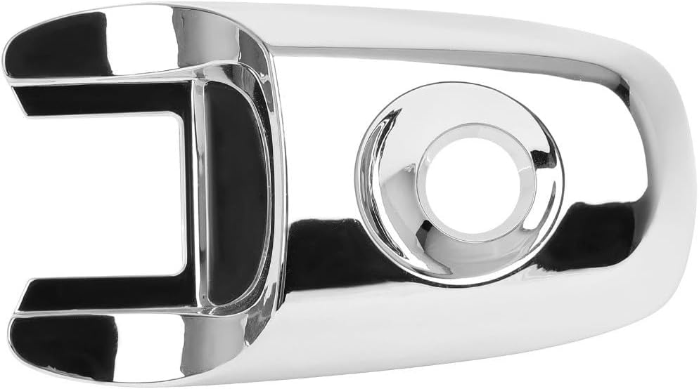 Car Front Left Exterior Door Lock Cover Cap For Ford Explorer And 2011 2019 BA1Z78218A14A OEM Number 8A8Z74218A14AA Chrome Handle Compatible