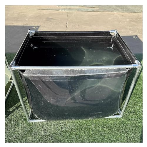 Acuario de lona plegable de 1,5m con ventana transparente para observación de peces 2