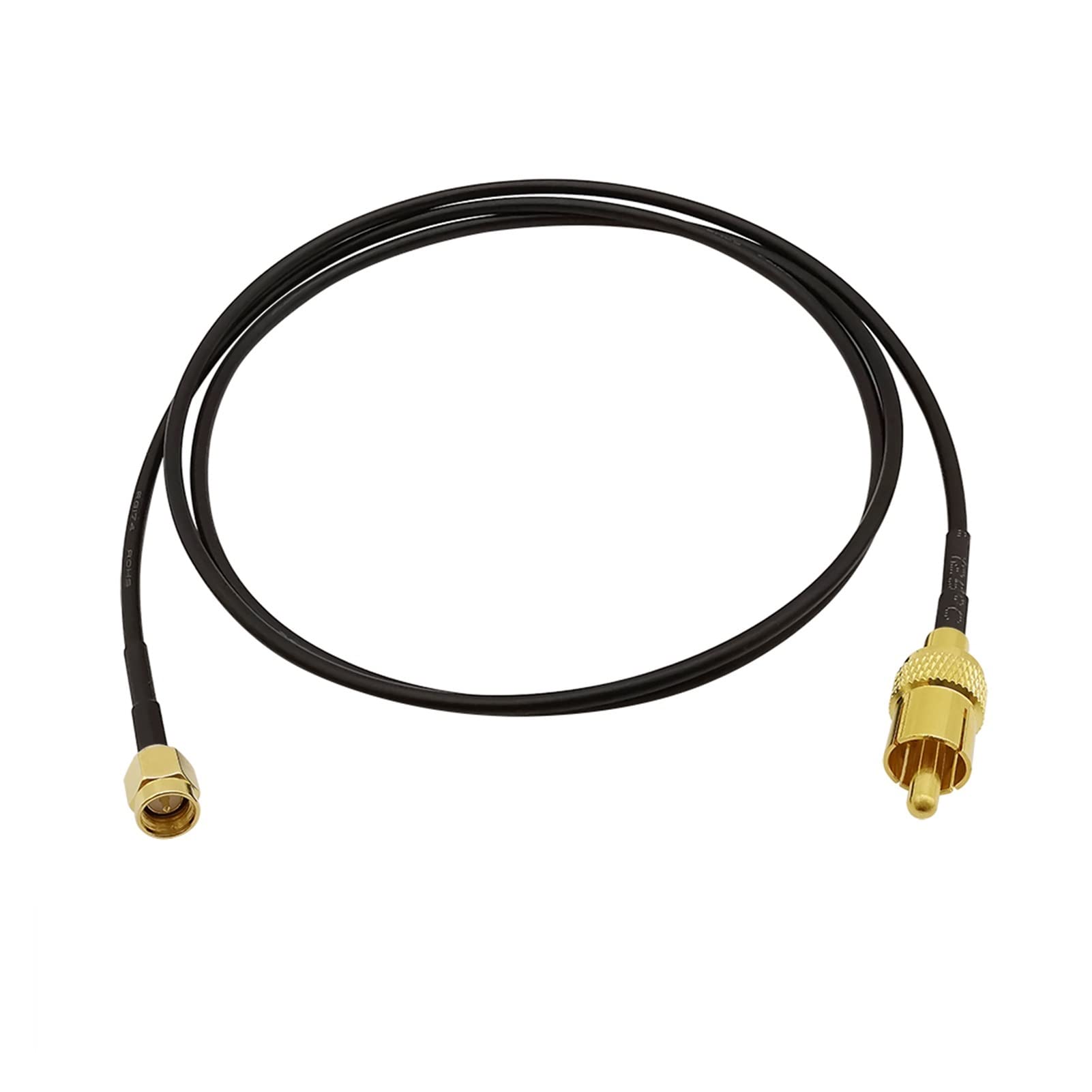 Demasiado 1 pz SMA maschio a maschio connettore spina RG174 RF coassiale Pigtail TV Antenna Cavo 50 ohm 10CM, 15CM, 20CM, 30CM, 50CM, 1M(50cm)