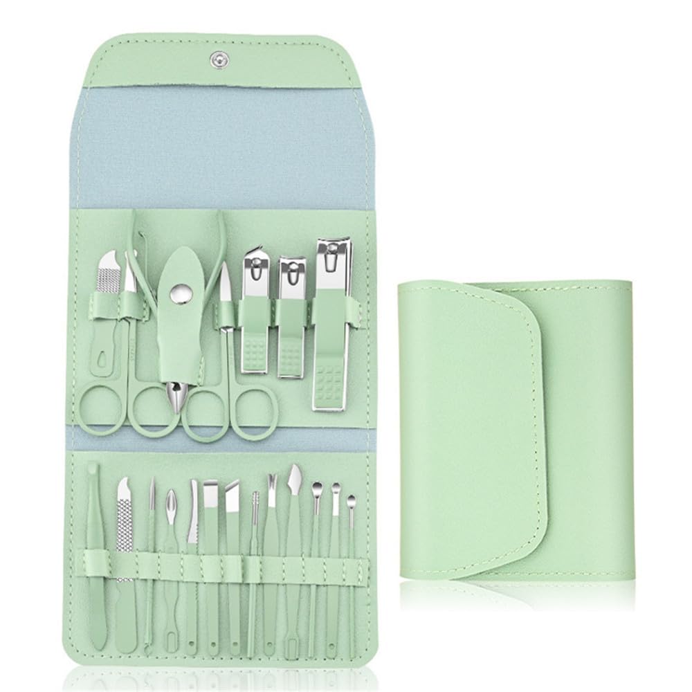 YJYJY Nail clippers Manicure Cutters Nail Clipper Set Portable Stainless Steel Ear Spoon Clippers Pedicure Scissors Toos
