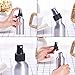 PH PandaHall 10 Pack 4oz/ 120ml Aluminum Fine Mist Spray Bottles Metal Fine Mist Refillable Atomizer Bottles Empty Spray Bottles for Liquids Skincare Travel Cosmetic Perfume Storage