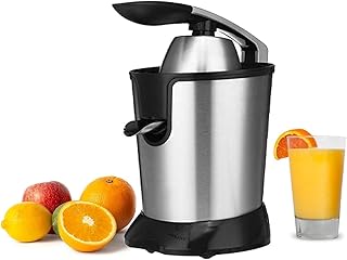 ABDULWEN Electric Citrus Juicer Squeezer for Effortless Juicing, Stainless Steel Orange Juicer with New Powerful Motor,350...