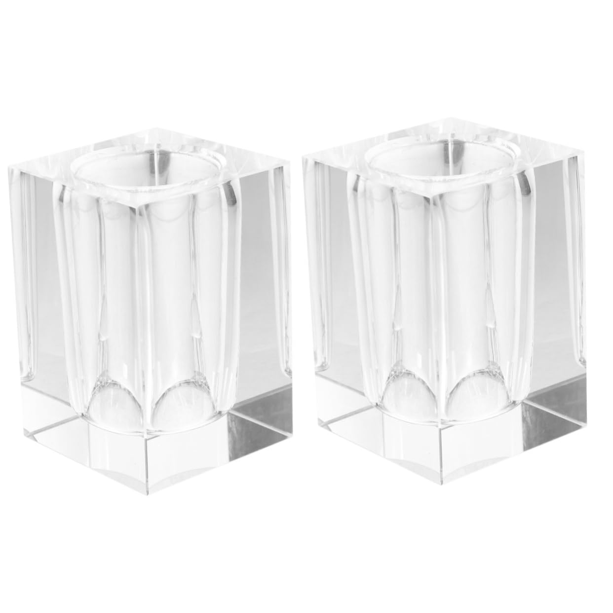 Operitacx 2pezzi e Penne Acrilico Organizer Per Makeup e Cancelleria Per e Casa Design Appassionati Make up e Scrittura