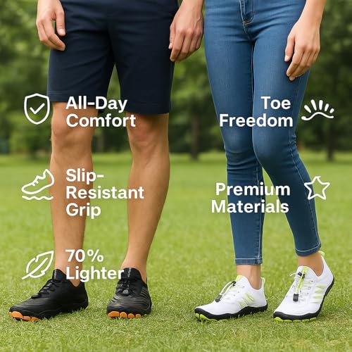 Grounded Footwear – Barefoot Shoes for Women & Men with Wide Toe Box, Zero Drop, Lightweight for Neuropathy2