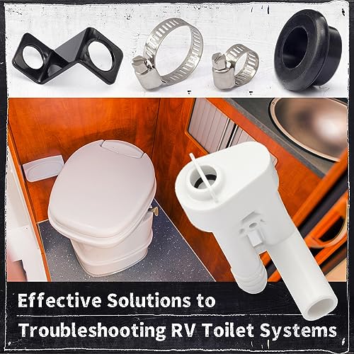 Image of 385230335 Vacuum Breaker Kit Replacement for Dometic Sealand VacuFlush Traveler RV Toilets with Spray