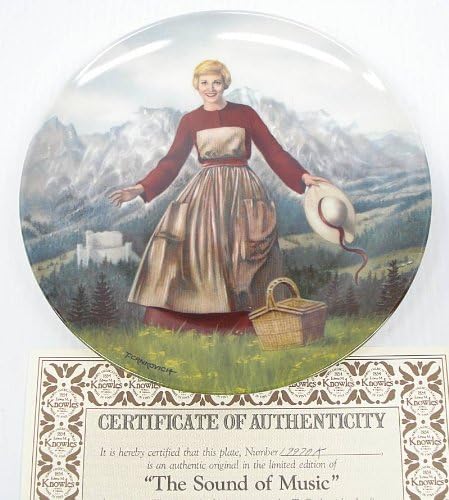 Amazon.com: The Sound of Music Collectible Plate #19970A - Edwin M ...