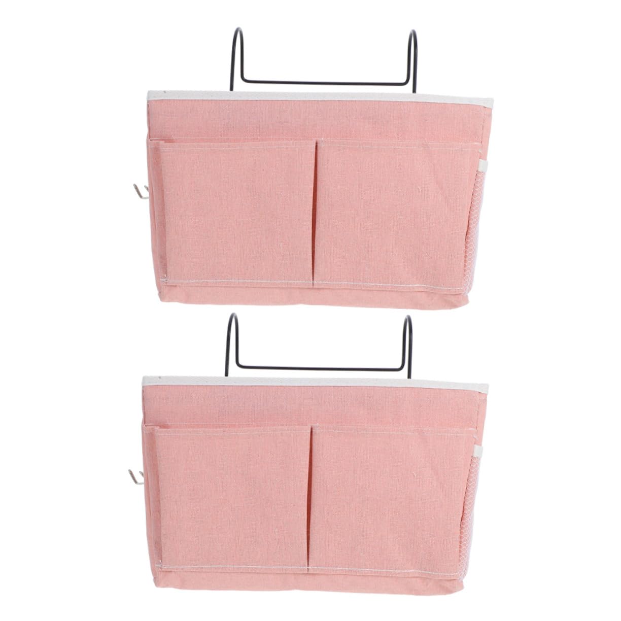 HEALLILY 2pezzi Borsa Portaoggetti da Appendere Contenitore Sospeso per Dormitorio e Camera da Letto Organizer in Tessuto con Tasche per Libri e Articoli Vari