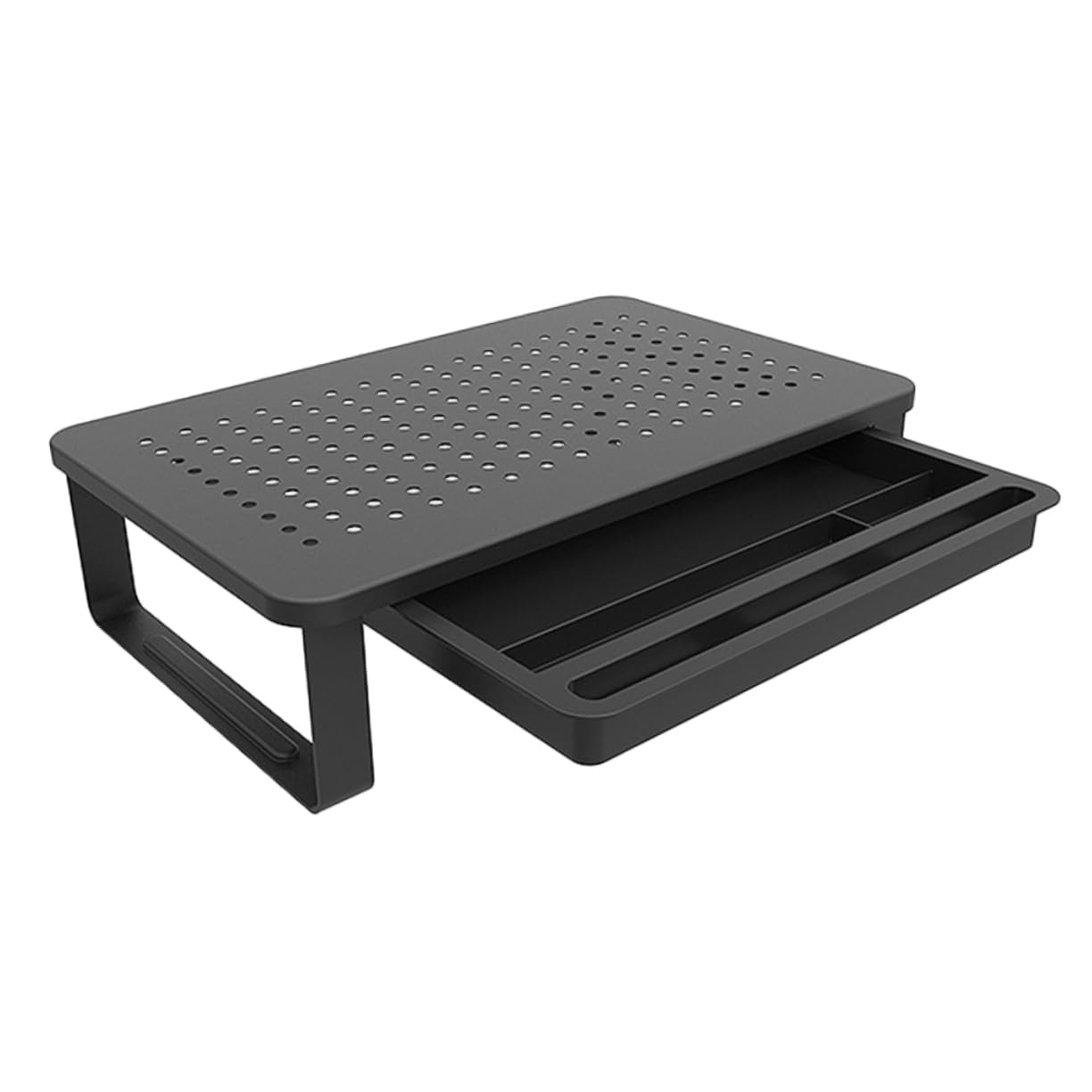 Soporte de monitor para ordenador portátil ergonómico con ventilación de escritorio