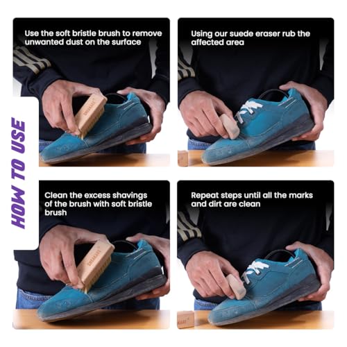 SNEAKARE Quick Shoe Cleaning Kit, White, 150ml - Image 8