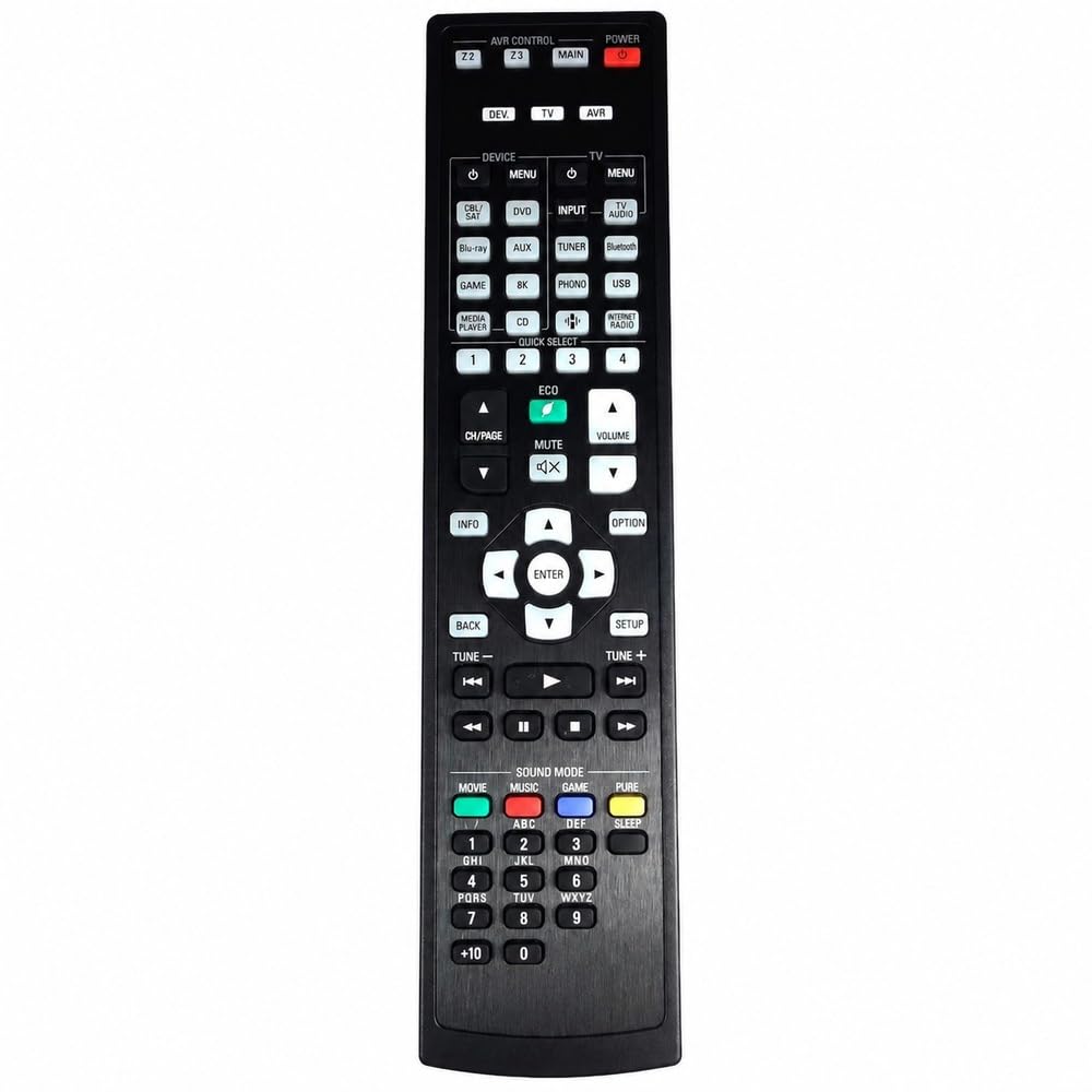 Ersatz Fernbedienung passend für Denon RC-1185 | RC-1189 | RC-1193 | RC-1218