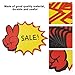 TOYANDONA 100Pcs Letreros de Venta Minorista Letreros de Starburst Etiquetas de Precio...