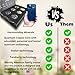 BioHarmonize Phone EMF Harmonizing Stickers — Multifaceted Neutralizer with Patented Quantum Technology & Natural Minerals | Pack of 6