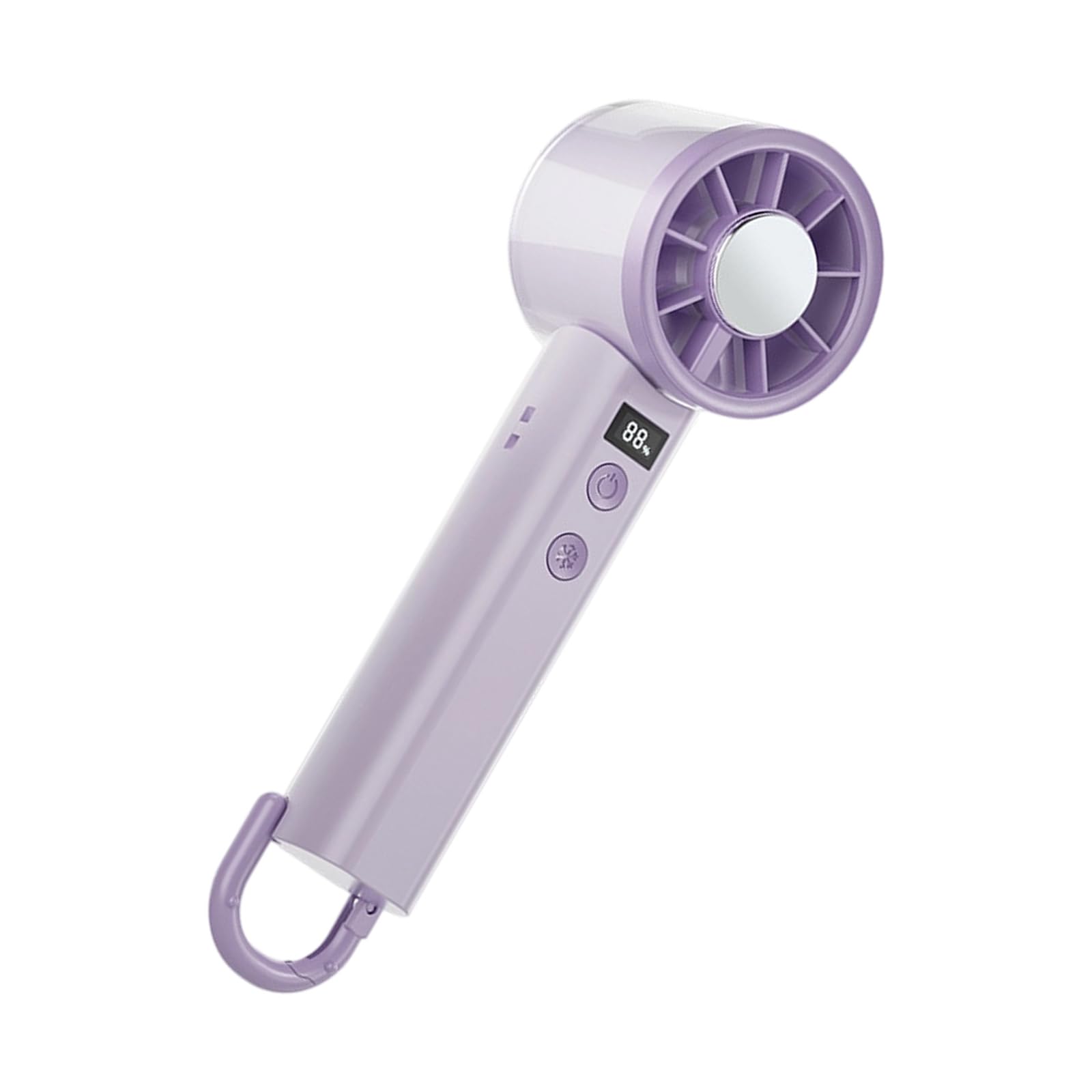 Kaeltsyn Speed Ice Compress Fan with 199 Speed Settings USB Charged for Camping Offices Folding Refrigeration Small Fan