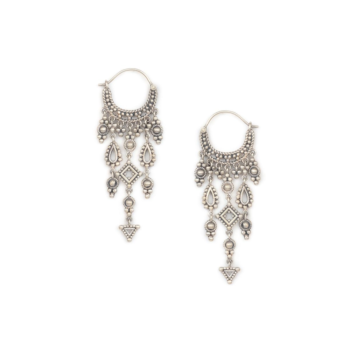 Shaya By Caratlane Curiosity Hoop Earrings In Oxidised 925 Silver For Women (B0CGZN3MXH) Amazon Price History, Amazon Price Tracker