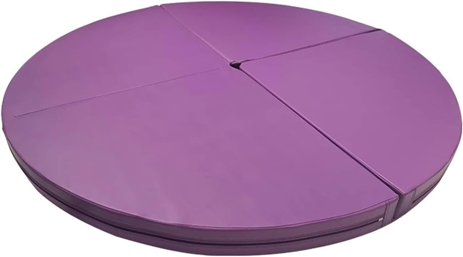 AYCDL Pole Dancing Pole for Home Pole Crash Mat, Round Foldable Pole Dance Mat, 2in Thickness, Dancing Cushion Fall Safety Padding for Dance Pole 45mm Spinning Dance,Purple-100cm/3ft/39in