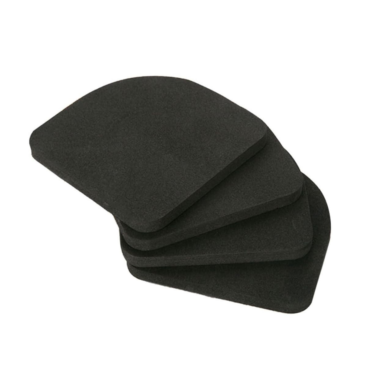 LIFKICH 16 Piece Vibration Isolation Pads Washable Mats for Appliances Cabinets Speakers Toys Oil-Resistant Proof Easy Application