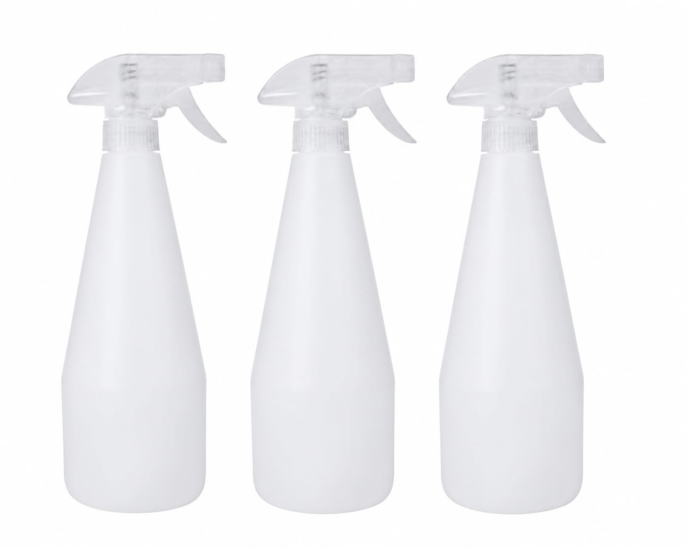 1ABOVE Pack of 3 Plastic Water Spray Bottle | 1000ml Spray Bottles for Home Cleaning and Gardening | Plant Watering Sprayer | Adjustable Mode | Refillable Mist Spray Bottle for Hair (3)