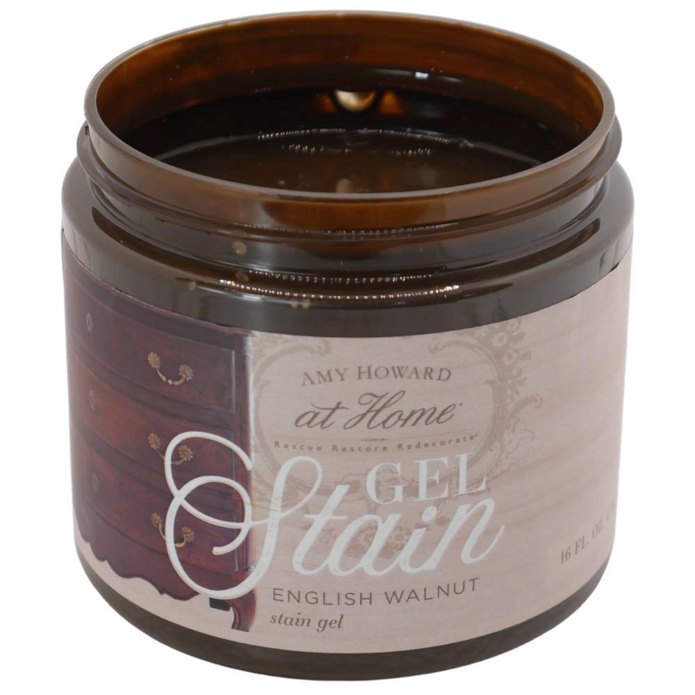 Buy Gel Stain English Walnut Thick Water Based Gel Stain for Wood