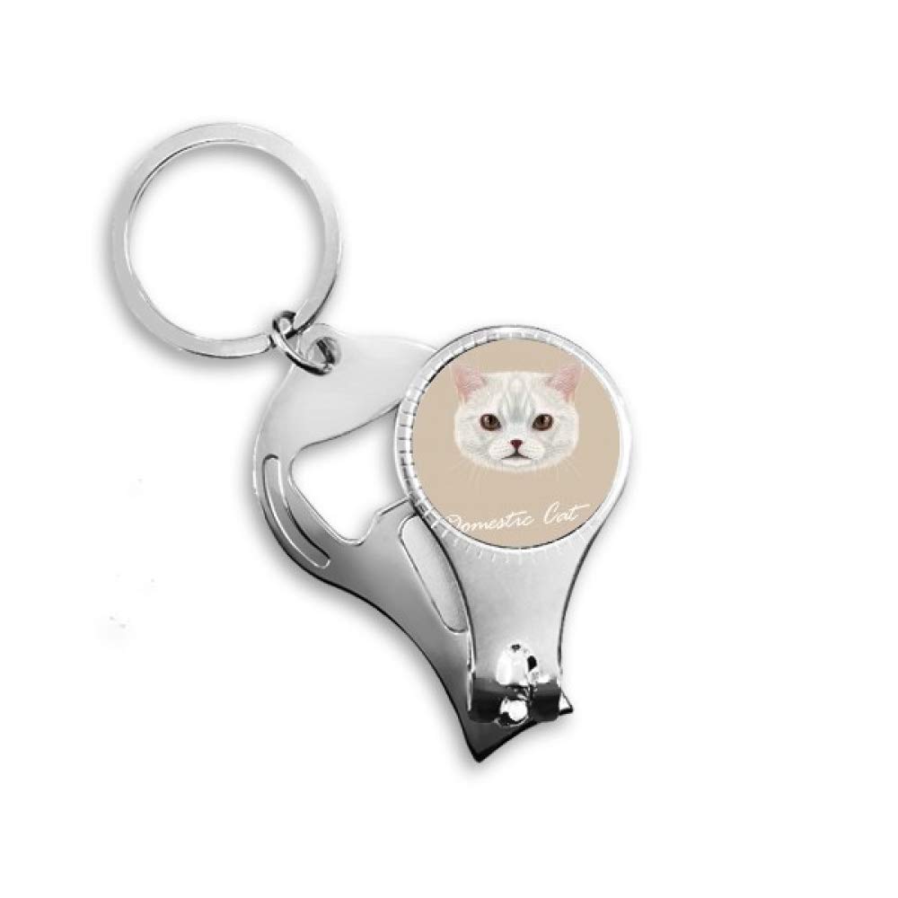 Abrebotellas para gatos domésticos blanco de alta resistencia para chapas