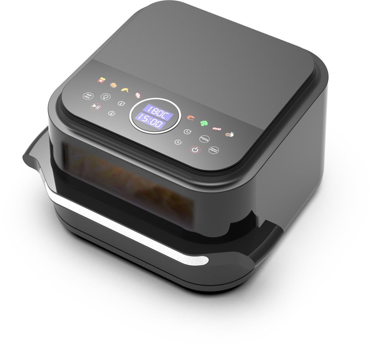 Friteuse à air chaud Air fryer XXL 5,5L 2000W Noir SH-AFP23