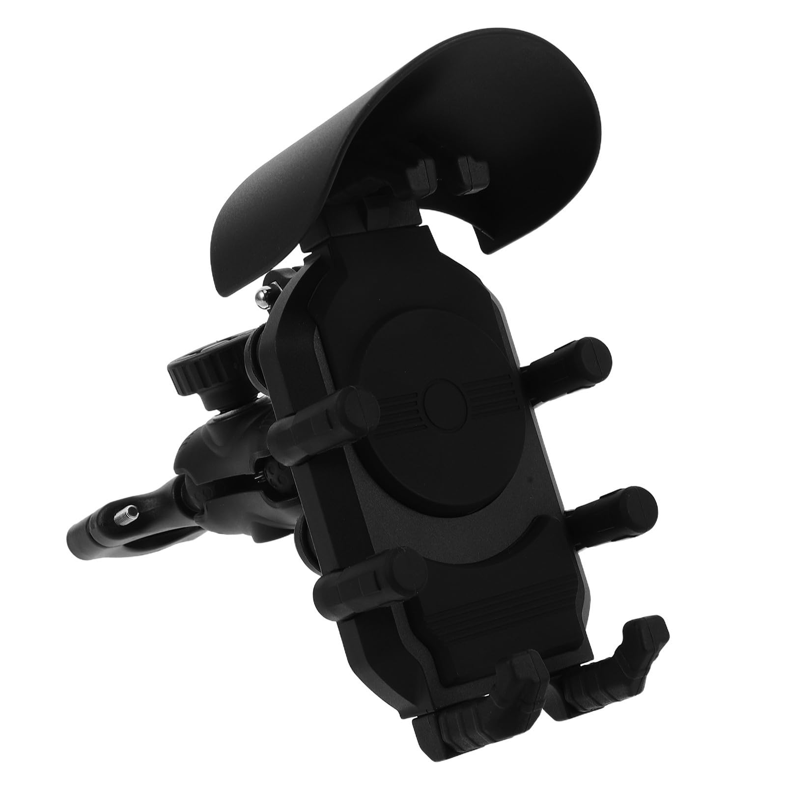 Supporto per Cellulare per Veicoli a Due Ruote e Bicicletta Antivibrazione, Regolabile e Staccabile, in Plastica e Silicone, Adatto Manubri da 1,6 a 3,2cm per Telefoni Larghezza