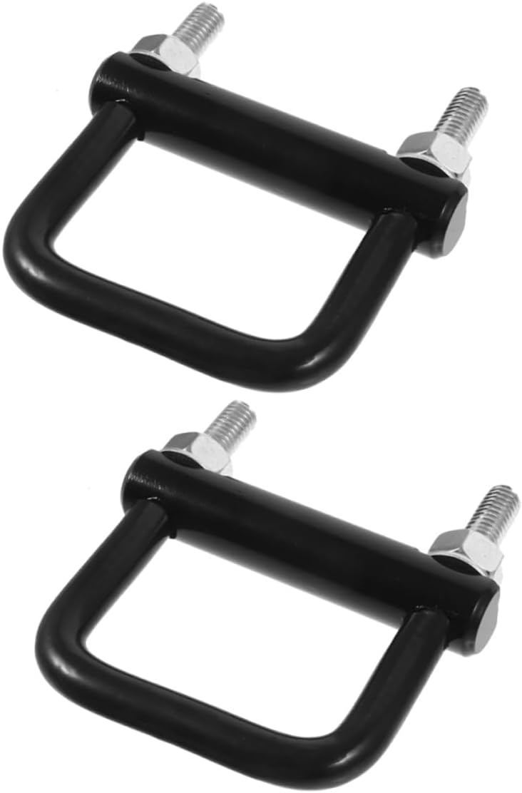 2pcs Heavy Duty Trailer Hitch Clamp Clamp Bucket Hitch Metal Tightener Trailer Fastener Attachment