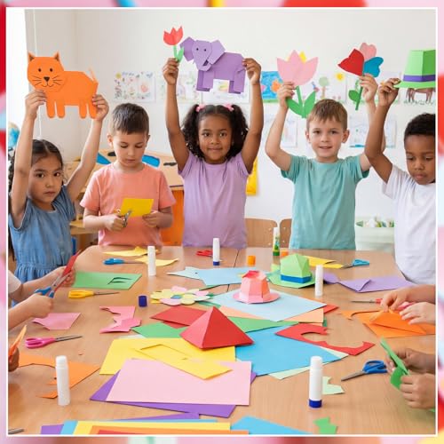 240 Sheets Colored Cardstock 5 x 7, 10 Colors, 65Lb - image 5