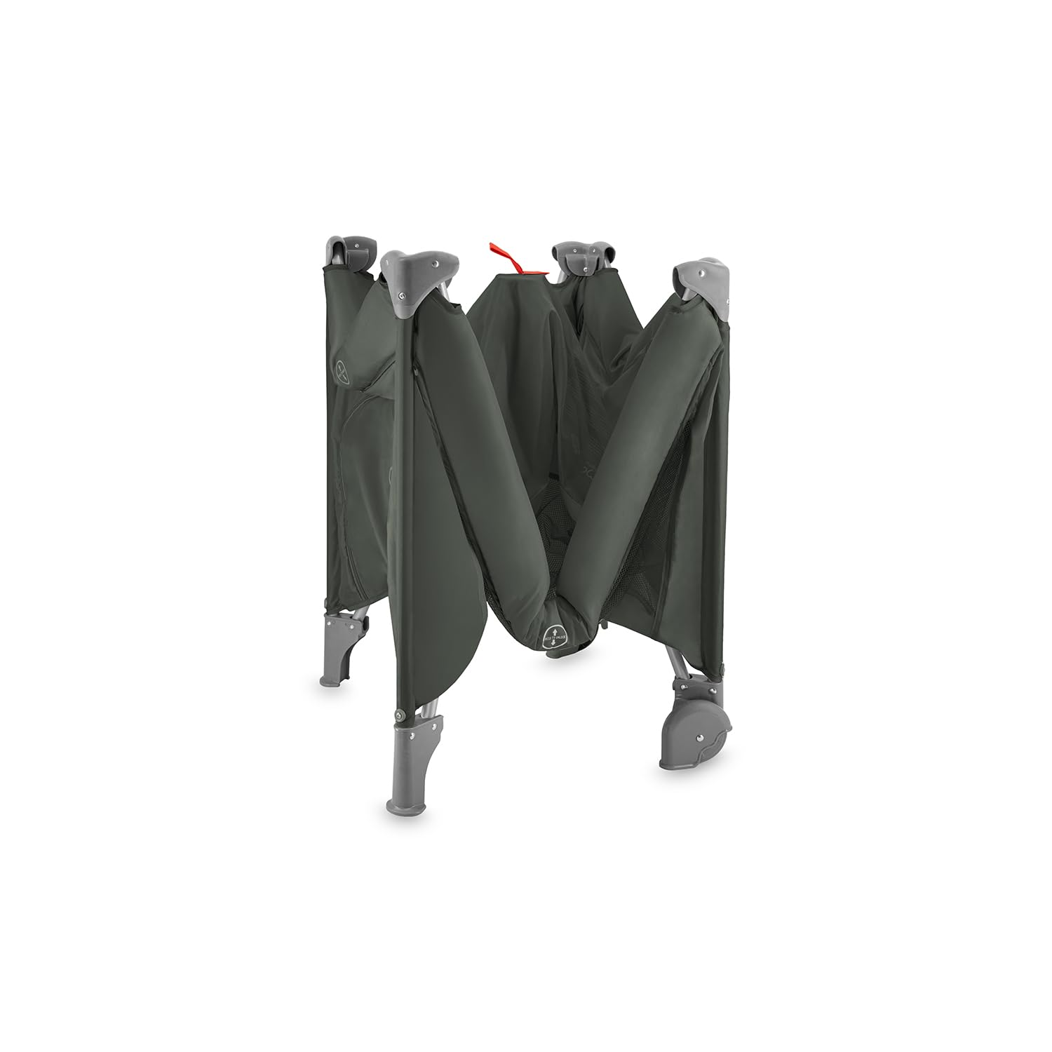 Momi Lettino da viaggio BELOVE PLUS 2 in 1, pieghevole, 2 posizioni per neonati fino a 9 kg e bambini fino a 15 kg, con materasso, arco con giocattoli, fasciatoio e borsa per il trasporto