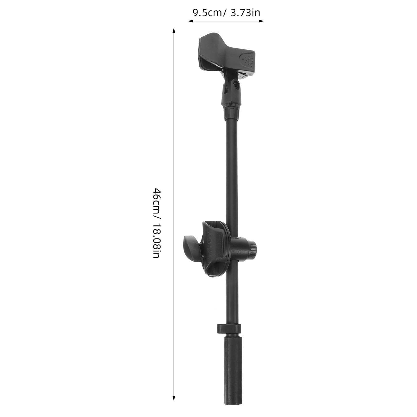 BESPORTBLE 1 Set Adjustable Microphone Stand Boom Arm with Clamp Versatile Metal Mic Desk Support for Live Streaming Podcasting and Recording Easy to Install and Adjustable Angle