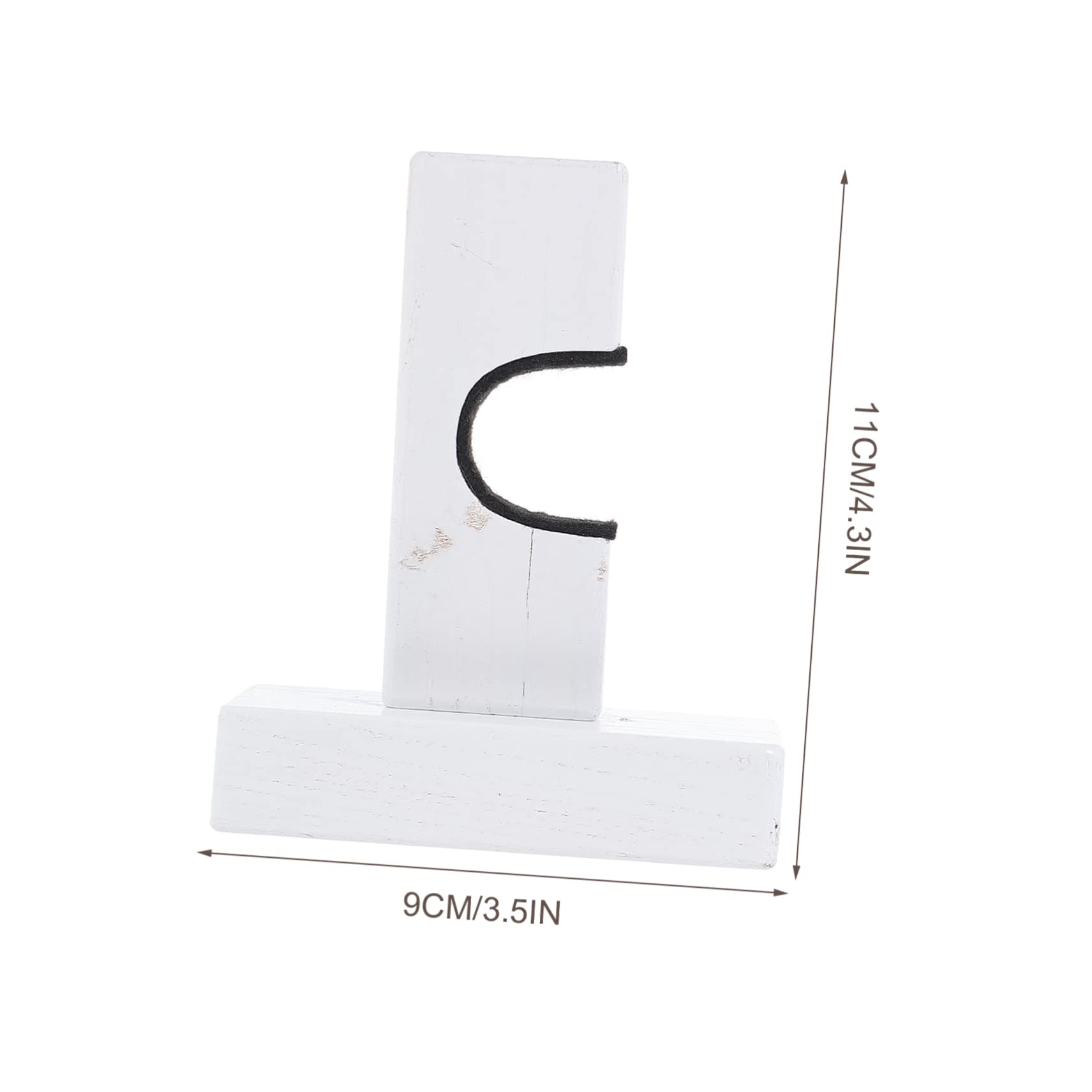 GOOHOCHY 1 Pair Baseball Bat Holders Wall-mounted Bat Rack Wooden Bat Stands Scratch- Design Sports Dec