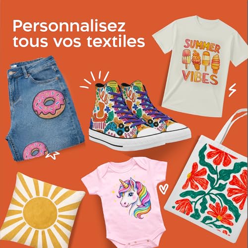 40 marqueurs textile et tissu