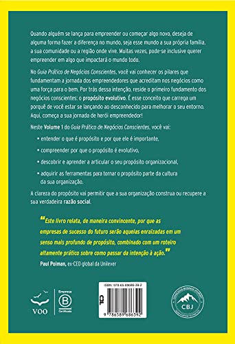 Guia Prático de Negócios Conscientes – Volume 1: Propósito Evolutivo