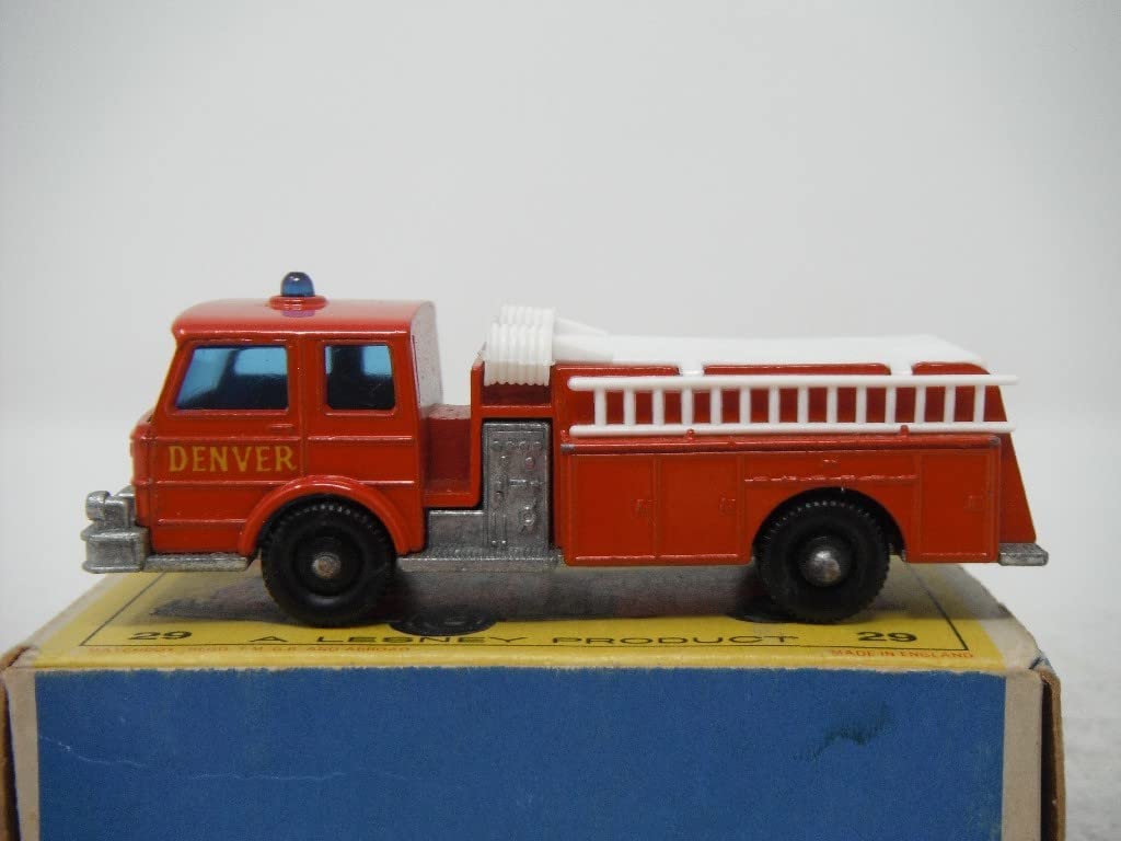 Amazon | MATCHBOXマッチボックス『FIRE PUMPER TRUCK 消防ポンプ車