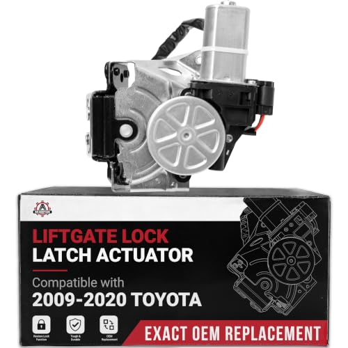 Liftgate Actuator Latch with Motor Replacement by AA Ignition - Fits Toyota Vehicles - 2010-2019 Highlander 2013-20105 RAV4 2011-2020 Sienna 2009-2015 Venza - Replaces 69350-0E100 69350-08040