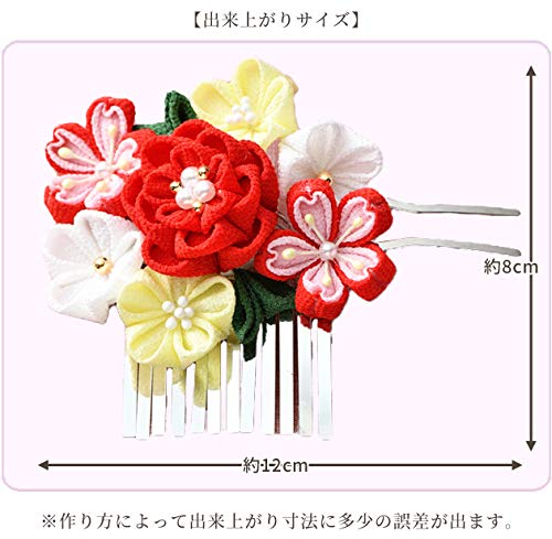 Amazon | タカギ繊維 Panami つまみ細工 手作り キット 可憐