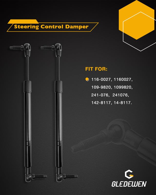 Amazon.com: 116-0027 Steering Damper, Compatible With Exmark