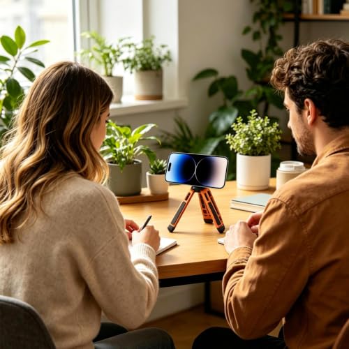 Soporte portátil para laptop pequeño con base magnética antideslizante para escritorio 3