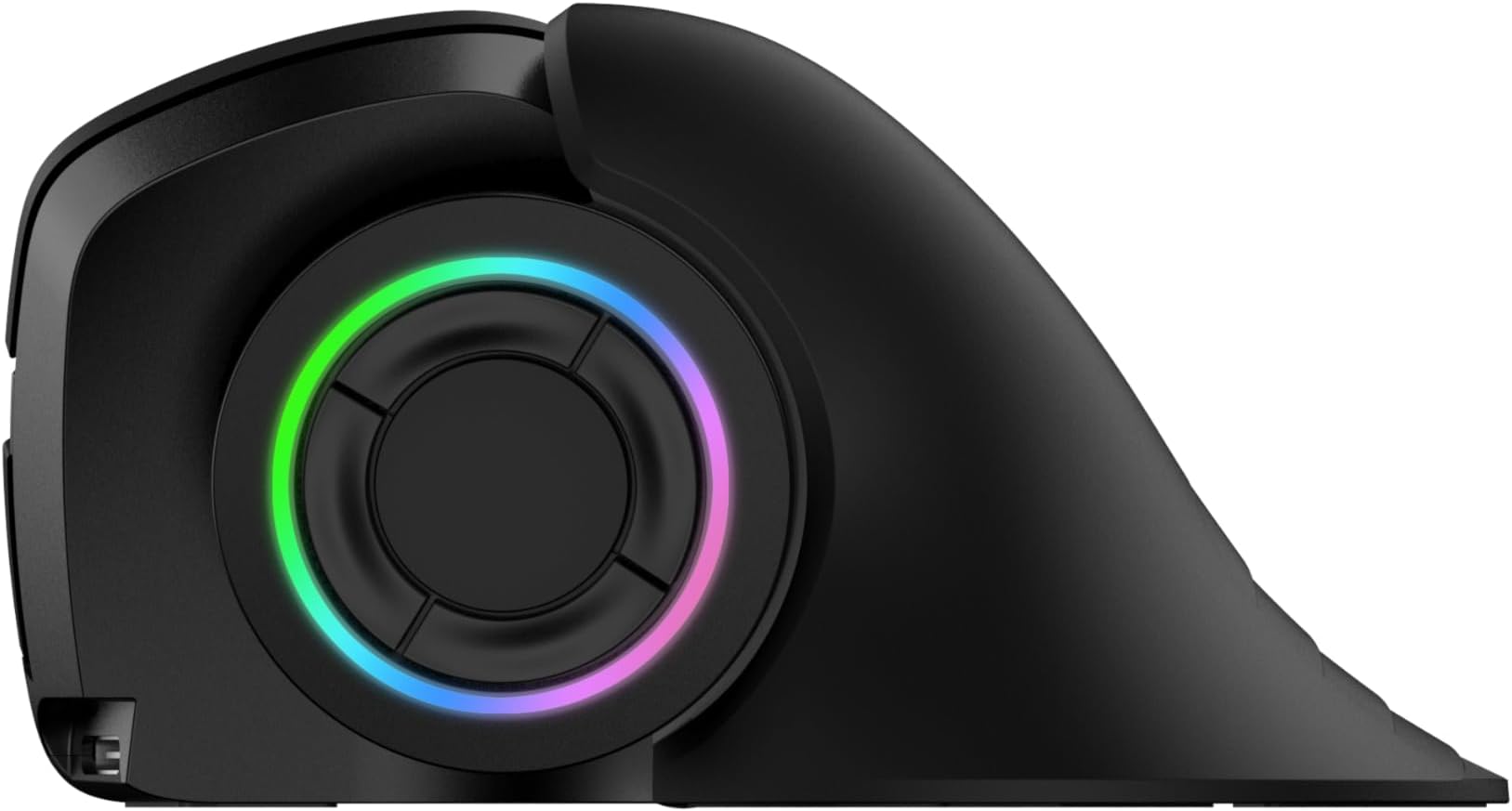MOJO Master Grip Rechargeable Silent Vertical Mouse - Bluetooth/Wireless Ergonomic Mouse w/Adjustable Sensitivity and Quiet Buttons, Custom Software