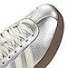 Adidas Womens VL Court 3.0 Sportswear, Silver Metallic/Off White/Gum, 7.5