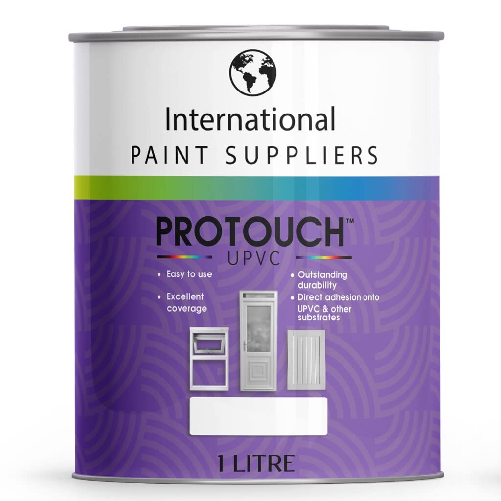 PROTOUCHuPVC, PVC, PVCu BRUSHABLE PAINT - RAL 7035 Light Grey 1 Litre - Matt Finish