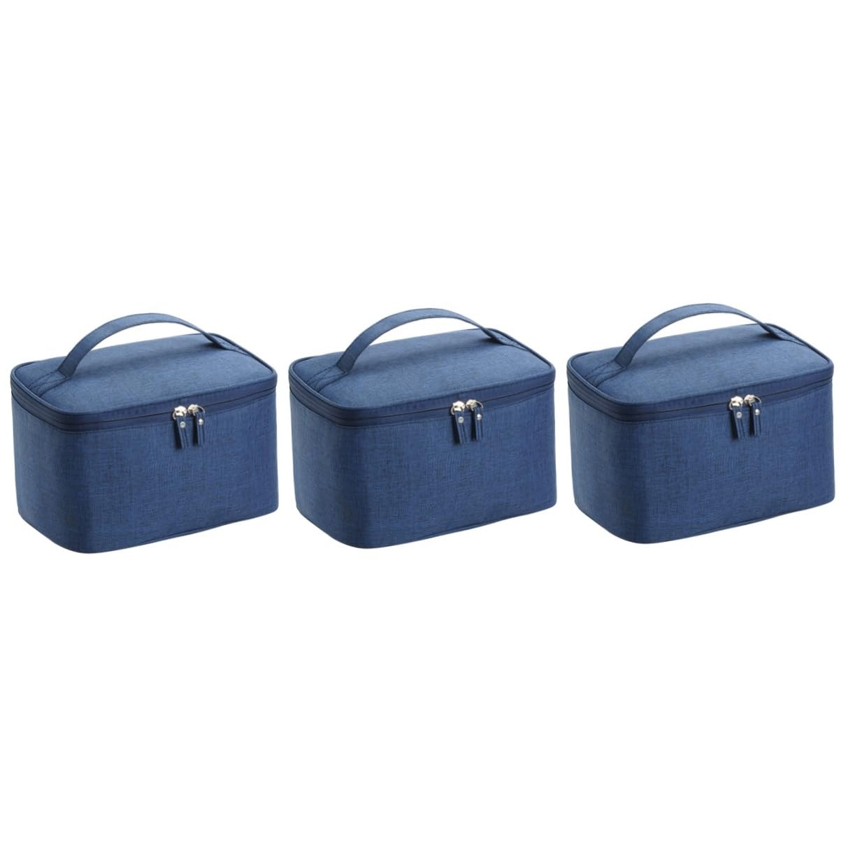 Beavorty 3 Piezas Bolsa De Tren De Maquillaje Kits De Maquillaje para Mujeres Organizador De Maquillaje De Viaje Bolsa Organizadora De Cepillos Portátil Perder Bolsa De Producto