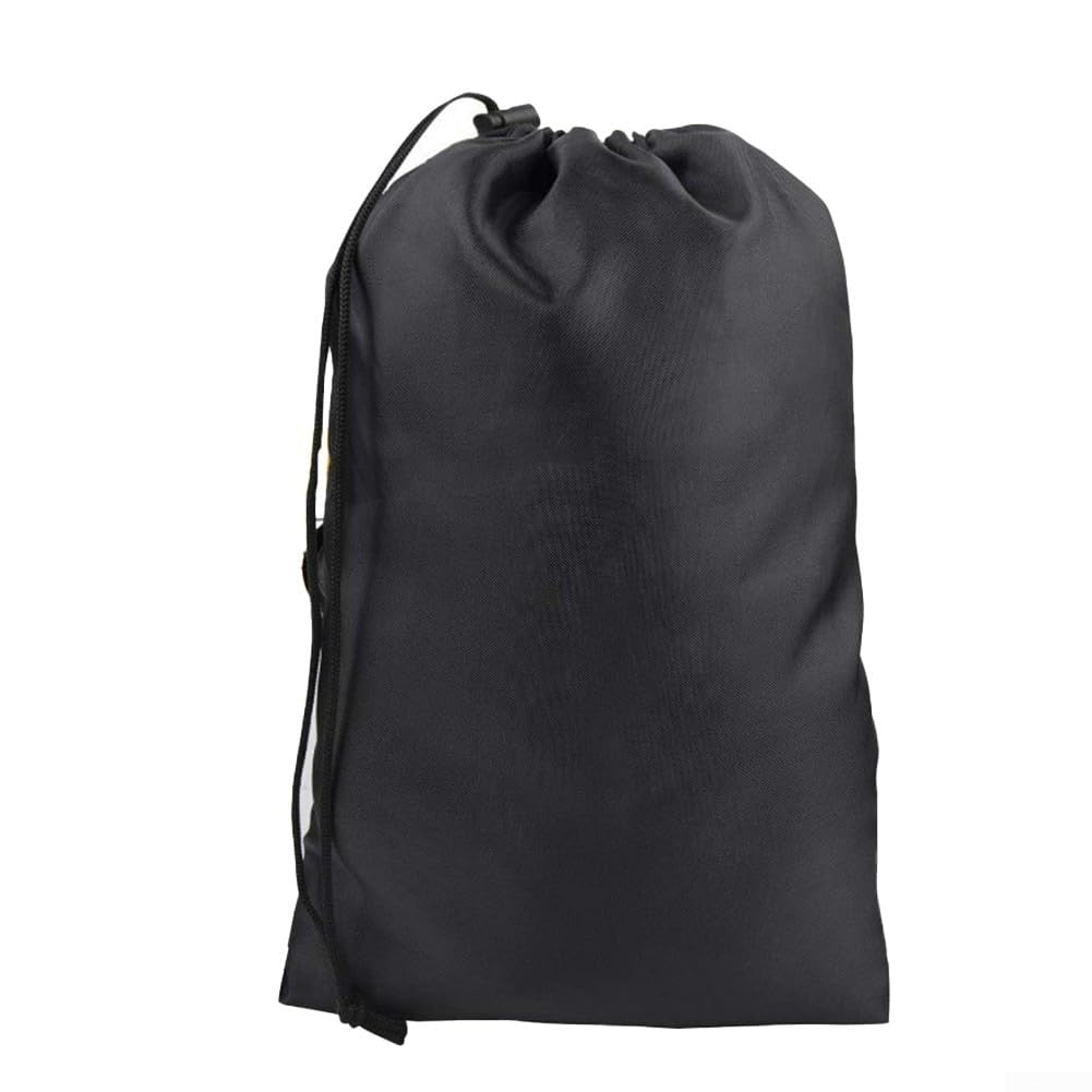 Yuanpgky Borsa raccogli erba del trattore da prato con capacità di 54 cu ft per efficiente per la raccolta delle foglie, materiale nero del panno di Oxford
