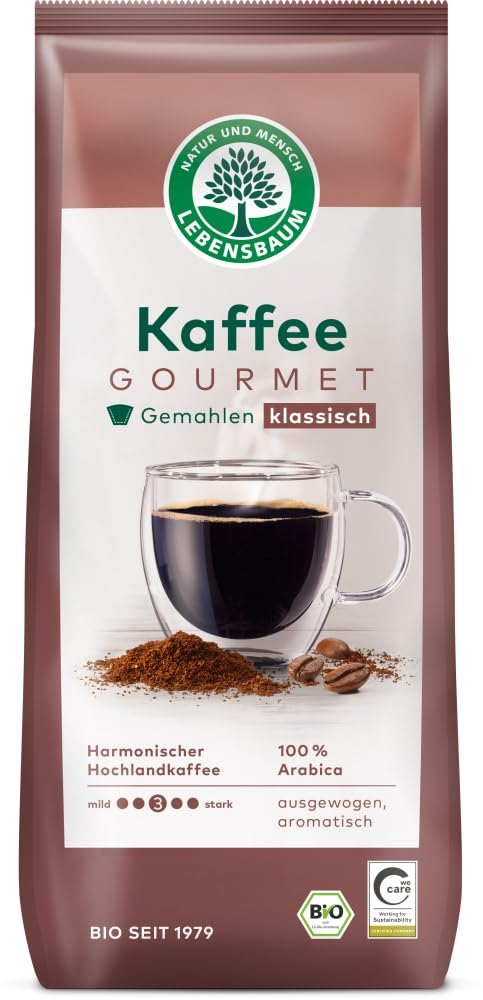 Kaffee Gourmet, klassisch, gemahlen 12 x 500 g