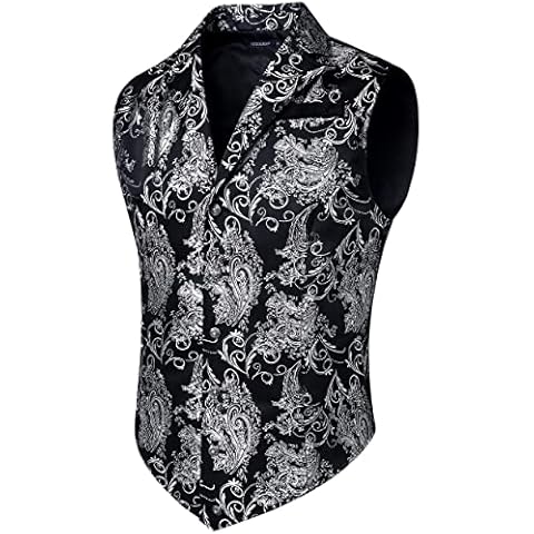 Chaleco Paisley HISDERN para Hombre Cover