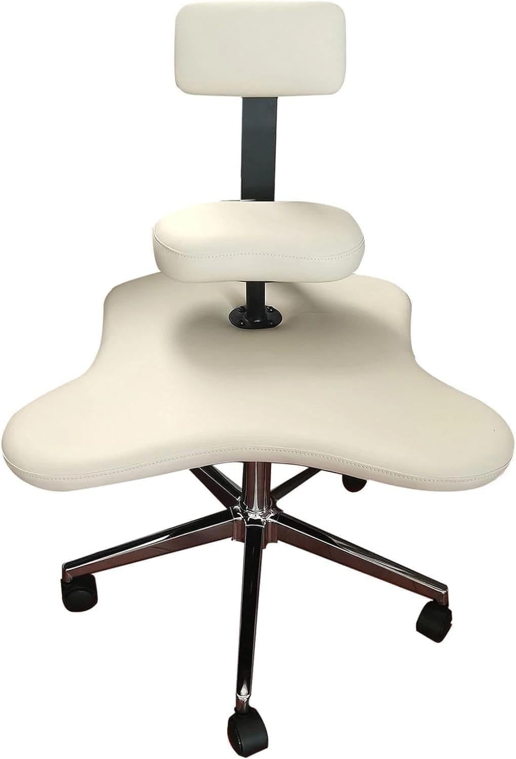 Ergonomic Kneeling Chair with Lumbar Support - Adjustable Office Stool for Sitting and Meditation, Suitable for Kids and Adults