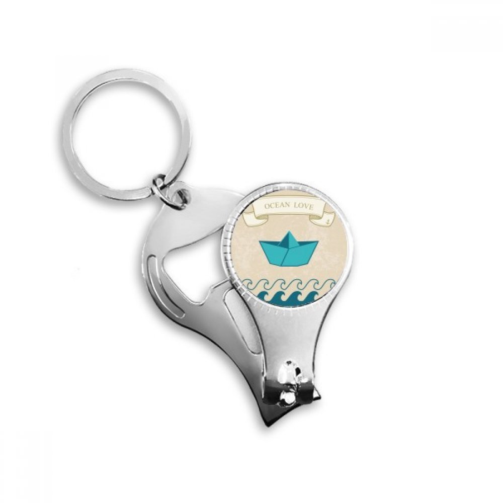 Porte-clés décapsuleur et coupe-ongles pour vos escapades en mer