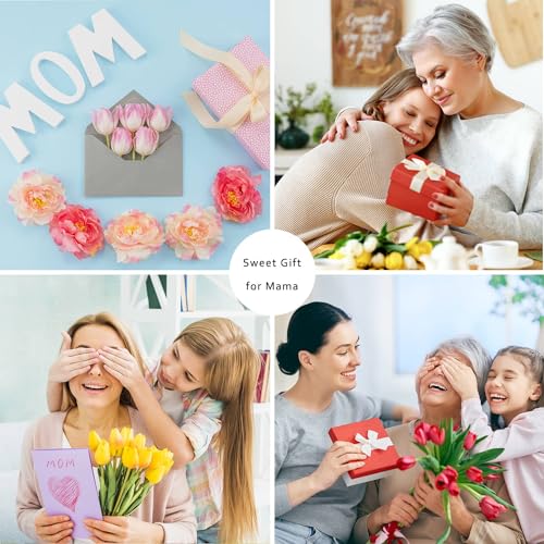 Gracayfr Mama Bracelet Mom Mothers Day Chinoiserie Bohemian Porcelain Bracelet Blue White Floral Vintage Bracelet Women Flower Boho Jewelry Gifts Blue Mama B Heart thumb #5